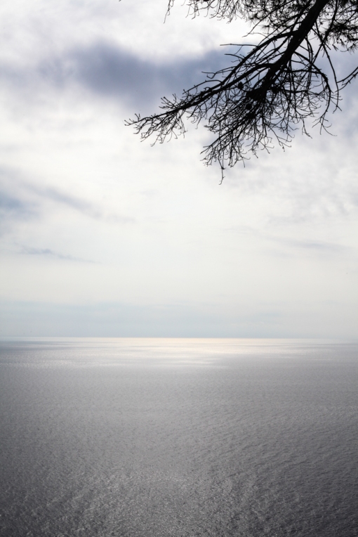 View of the ocean from Corniglia